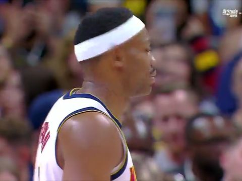 NBA常规赛：热火vs掘金第4节英文原声回放