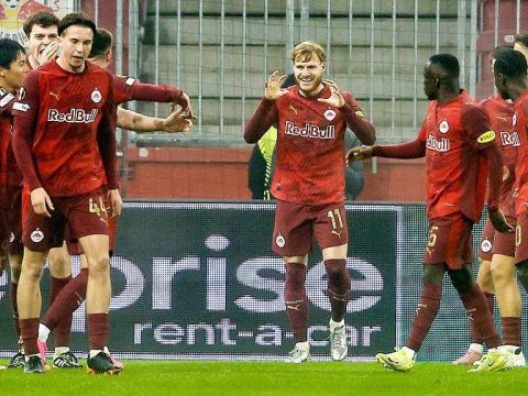 [爱奇艺全场集锦]欧联-泰尔齐奇传射 萨尔茨堡红牛2-0前进之鹰