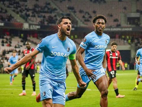 [爱奇艺全场集锦] 欧联杯-格里福点射舍汉特破门 弗赖堡客场3-1逆转尼斯