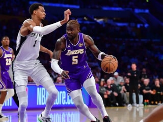 湖人队的德安德烈·艾顿坦言道奇队在马刺比赛期间给了他很大压力