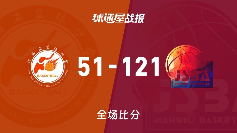 全运女篮杯赛:江苏女篮以121-51战胜河南女篮,