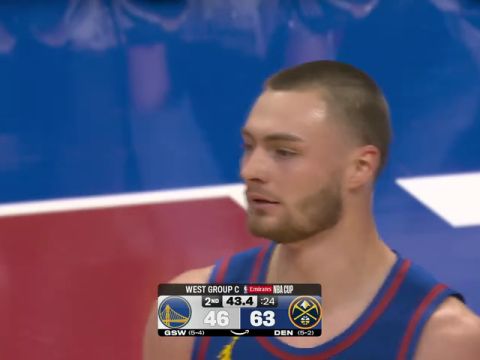 勇士vs掘金第2节中文解说回放