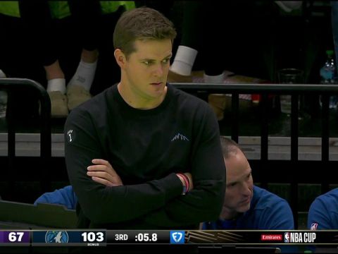 爵士vs森林狼第3节中文解说回放