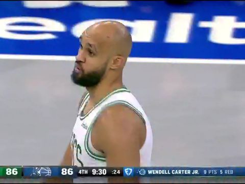 NBA杯小组赛：凯尔特人vs魔术第4节中文解说回放