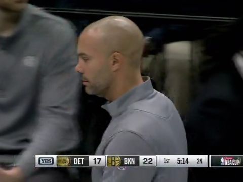 活塞vs篮网英文原声全场回放