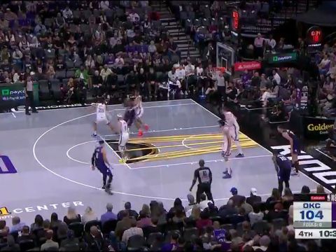 雷霆vs国王第4节中文解说回放