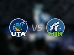 NBA常规赛爵士vs森林狼全场高清中文录像回放(2025年11月08日)