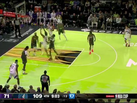 爵士vs森林狼第4节中文解说回放