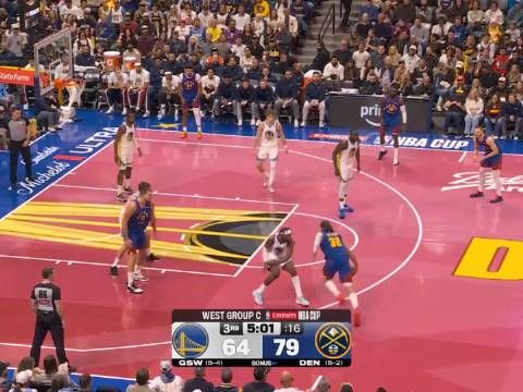 [微博原声集锦]🏀掘金大胜勇士！约基奇三节26+9+9 穆雷23+8 库里生病缺阵