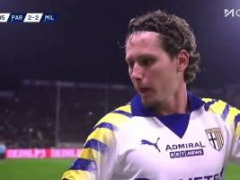 [进球视频] 米兰2-2遭扳平！普拉托门前头球破门！迈尼昂判断失误！