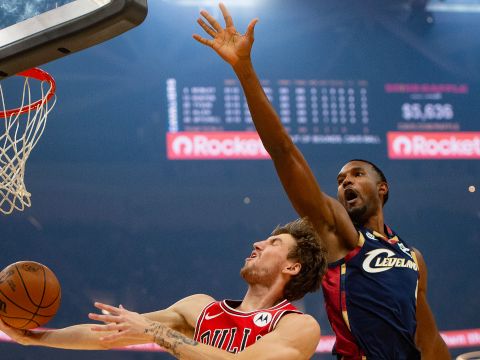 公牛vs骑士精华回放 米切尔关键时刻连得7分逆转比赛帮助球队拿到4连胜