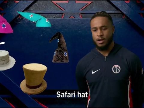 NBA常规赛：独行侠vs奇才第1节英文原声回放