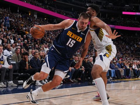 步行者vs掘金精华回放 约基奇砍下大号三双轻取步行者迎四连胜