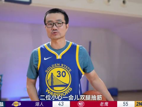 NBA常规赛：湖人vs老鹰第2节中文解说回放