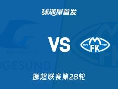 【挪超】海于格松vs莫尔德首发阵容名单(2025年11月10日)
