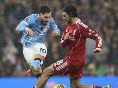 [咪咕全场集锦]英超-哈兰德失点+头球破门多库世界波+造点 曼城3-0利物浦距榜首4分