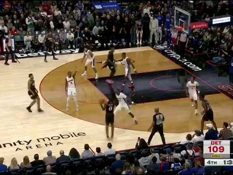 活塞vs76人第4节英文原声回放