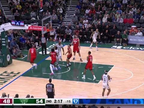 [微博全场集锦]🏀关键时刻22-7 火箭逆转雄鹿 KD31+7 申京23+11+7 字母哥37+8