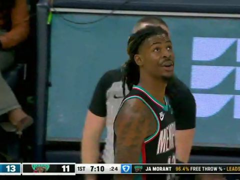 NBA常规赛：雷霆vs灰熊第1节中文解说回放