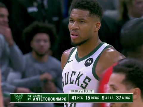 NBA常规赛：火箭vs雄鹿英文原声全场回放