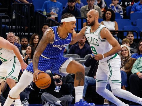 班凯罗vs凯尔特人集锦 轰下28+6三分失准难以翻盘