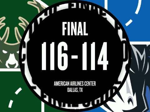 [微博原声集锦]🏀雄鹿逆转独行侠！字母哥30+8+6 库兹马26+5 弗拉格新高26+9