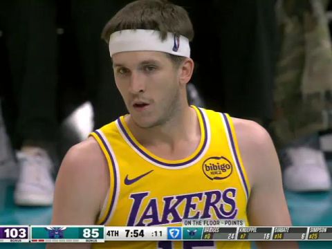 NBA常规赛：湖人vs黄蜂中文解说全场回放