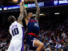 NBA常规赛快船vs老鹰 快船首发阵容出炉！哈登领衔 比尔缺席科林斯首次首发