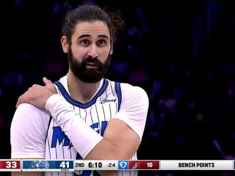 开拓者vs魔术第2节中文解说回放