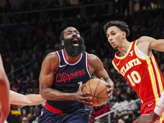 哈登成为NBA历史上达成35+10+10三双的最老后卫，末节狂砍19分难阻快船五连败