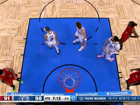 开拓者vs魔术第4节中文解说回放