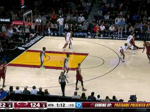 亨特vs热火集锦 拿下23分难阻球队客场失利