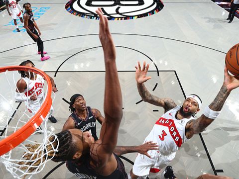 英格拉姆vs篮网集锦 拿下25+5无解中投百看不厌