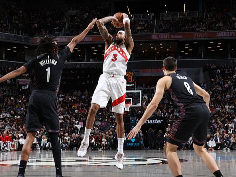 猛龙119-109篮网 英格拉姆25+5率队取胜奎克利扮演奇兵