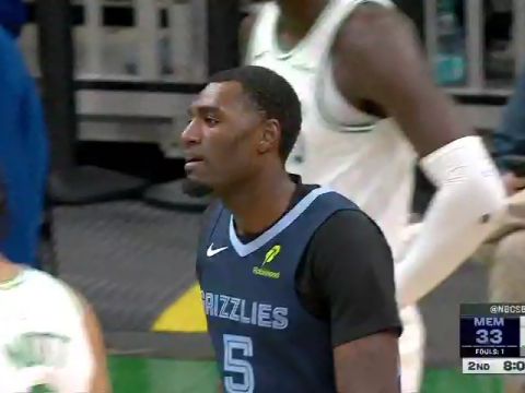 灰熊vs凯尔特人第2节英文原声回放