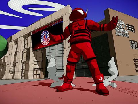 奇才vs火箭第2节英文原声回放