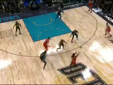 NBA常规赛：公牛vs活塞中文解说全场回放