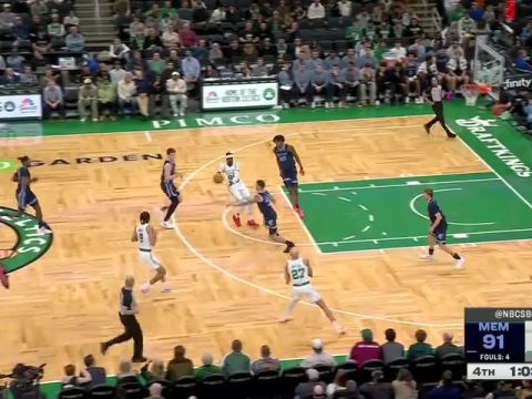 灰熊vs凯尔特人第4节中文解说回放