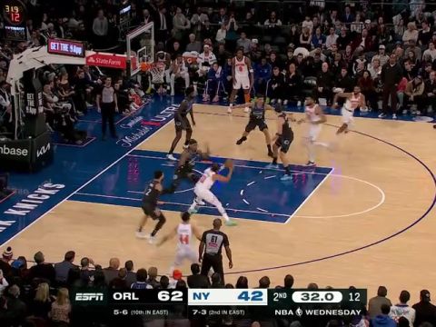 NBA常规赛：魔术vs尼克斯中文解说全场回放