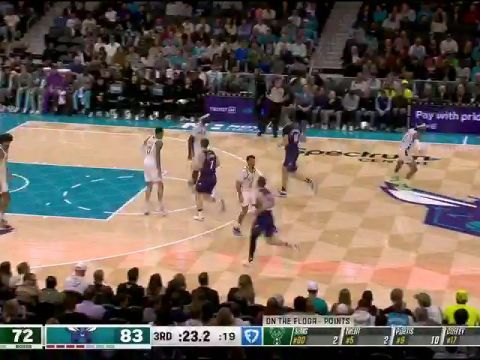 雄鹿vs黄蜂第3节英文原声回放