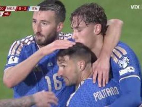 [进球视频] 意大利再下一城！埃斯波西托接传中头球轰炸破门！