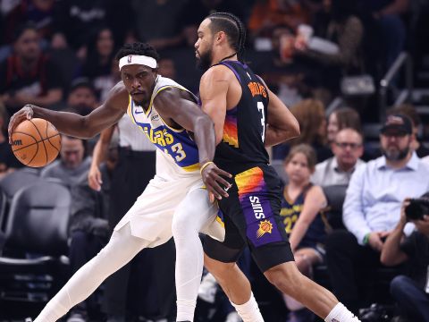 西亚卡姆vs太阳集锦 全场19分4板2助突破快下难救主