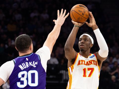 奥孔古vs爵士集锦 全场拿下32分11篮板三分14中8超高命中率