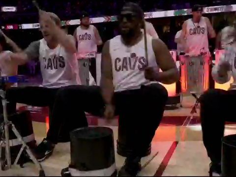 NBA常规赛：猛龙vs骑士第4节英文原声回放