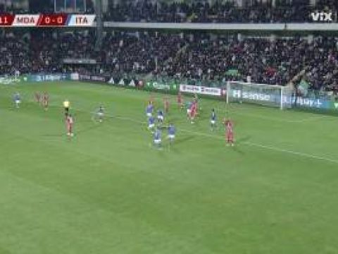 [进球视频] 意大利围攻第88分钟打破僵局！迪马尔科助攻曼奇尼俯冲头球破门！