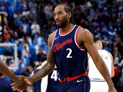 明日快船vs独行侠！美记：伦纳德因为脚踝与足部扭伤，将继续缺席本场比赛