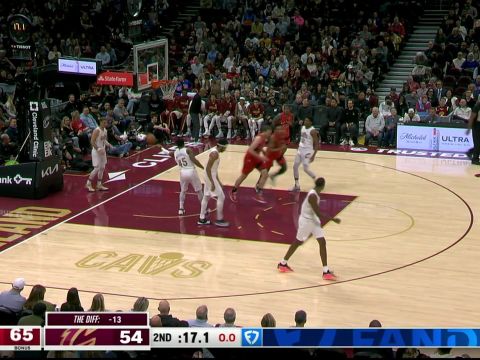 珀尔特尔vs骑士集锦 篮下予取予求轻取20+7助队取胜