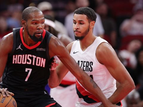 开拓者116-140火箭 杜兰特30分火箭主场大胜开拓者