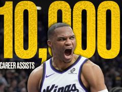 1万助攻+205次三双！威少刷8纪录成历史首控 国王360万真签到宝