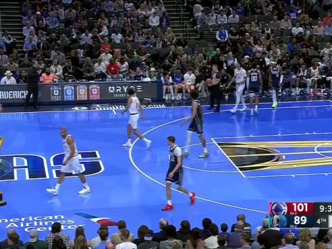 NBA杯小组赛西部B组：快船vs独行侠中文解说全场回放